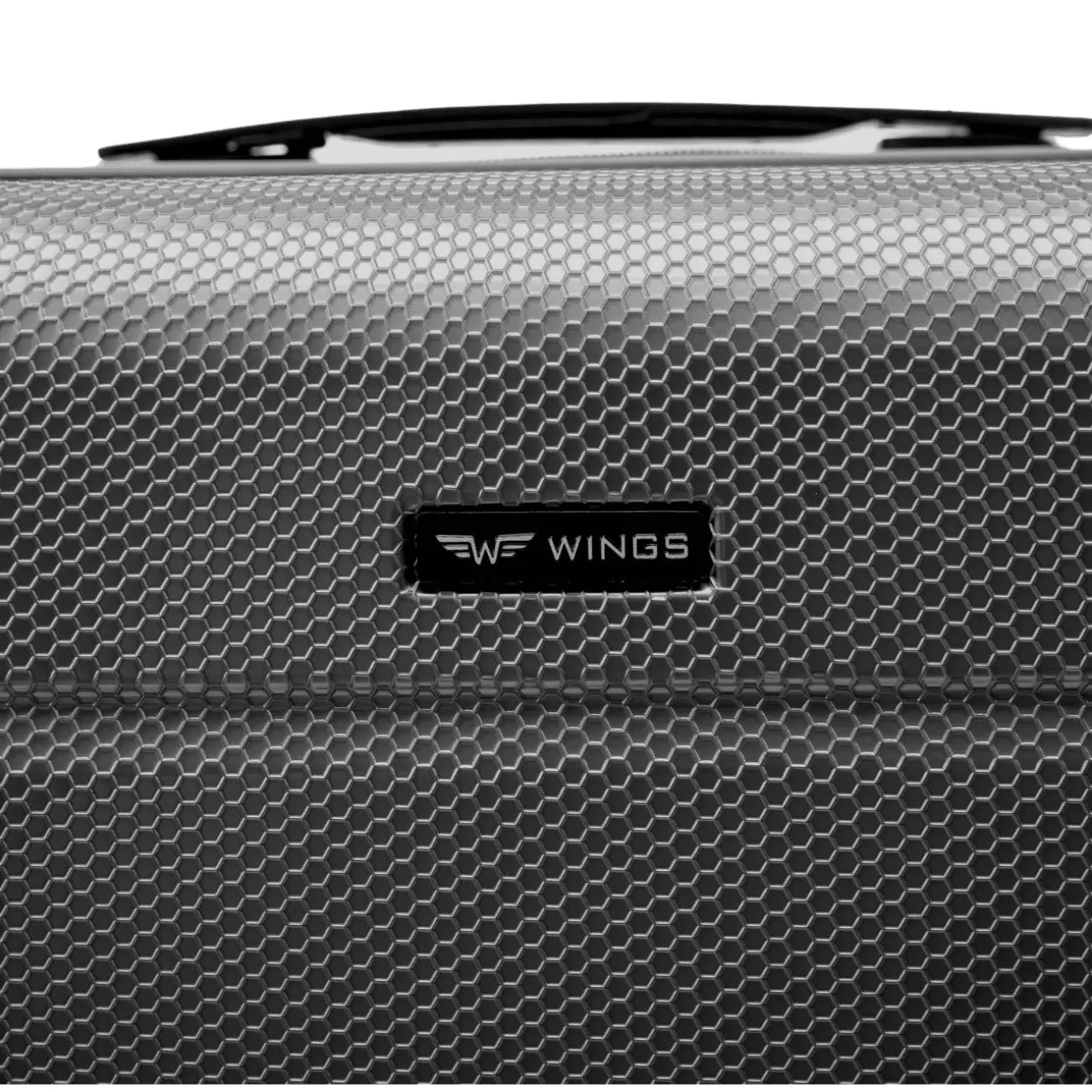 Zestaw 4 walizek Wings CRAKE S/M/L + Kuferek DARK GREY CRAKE COLLECTION