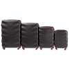 Zestaw 4 walizek Wings Albatross BLACK