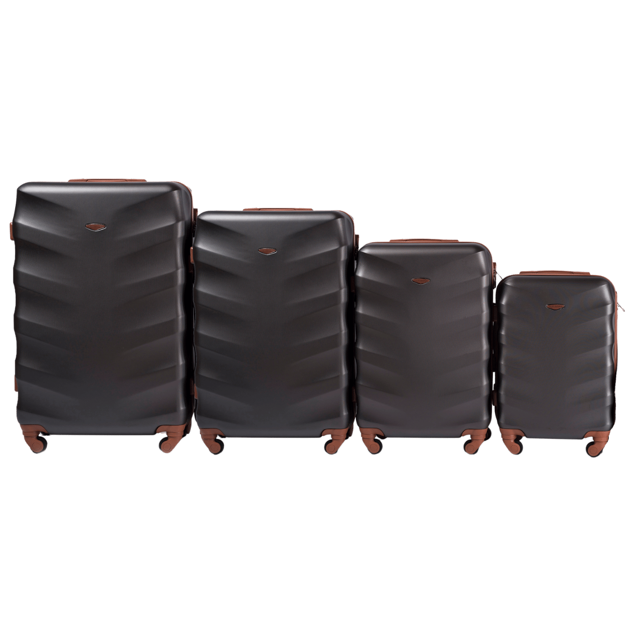 Zestaw 4 walizek Wings Albatross BLACK