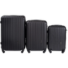 ZESTAW 3 WALIZEK WINGS FLAMINGO BLACK