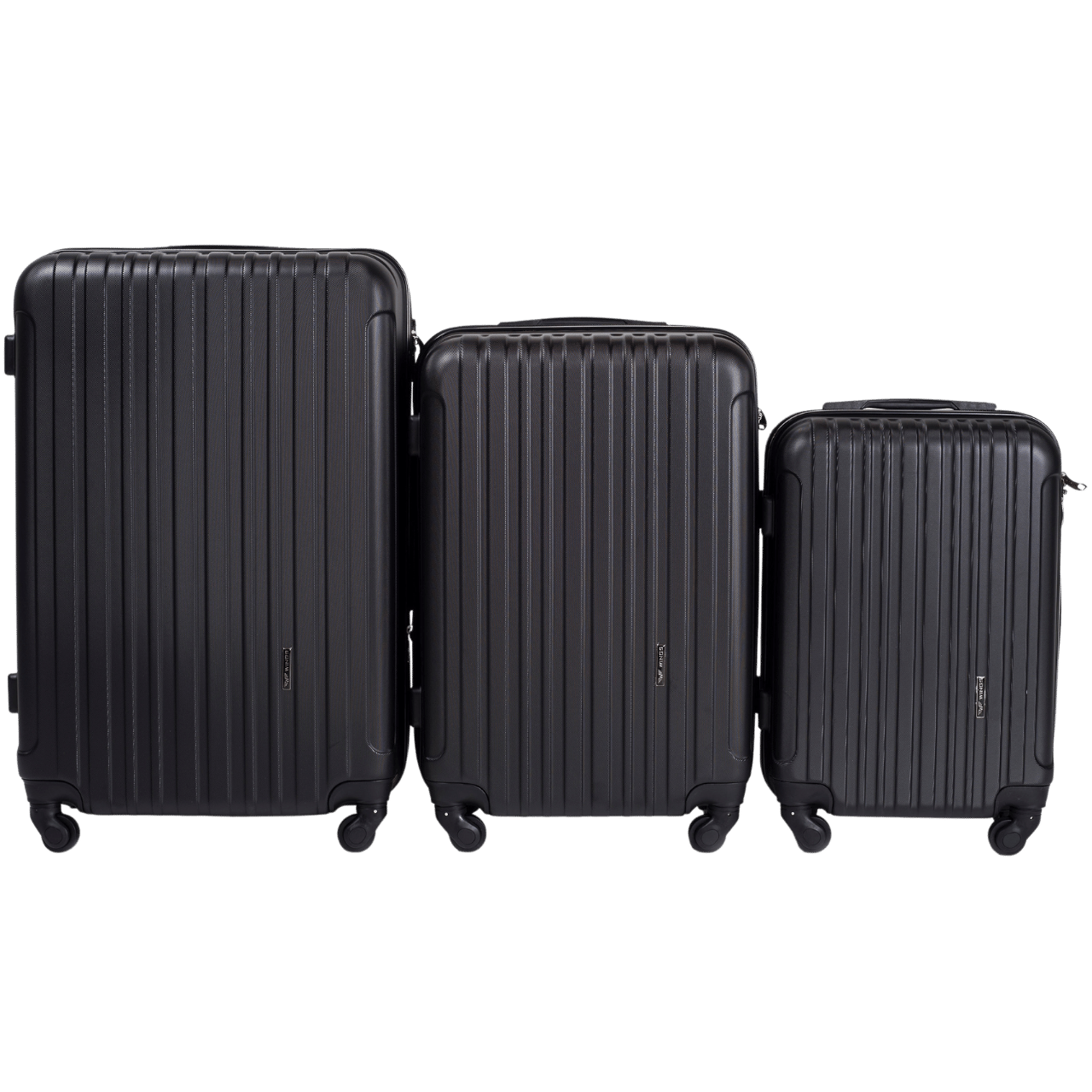 ZESTAW 3 WALIZEK WINGS FLAMINGO BLACK