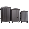 ZESTAW 3 WALIZEK WINGS FLAMINGO DARK GREY