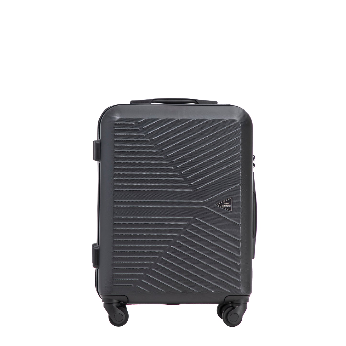 Zestaw walizek WINGS Merlin 3 szt. z 100% poliwęglanu BLACK