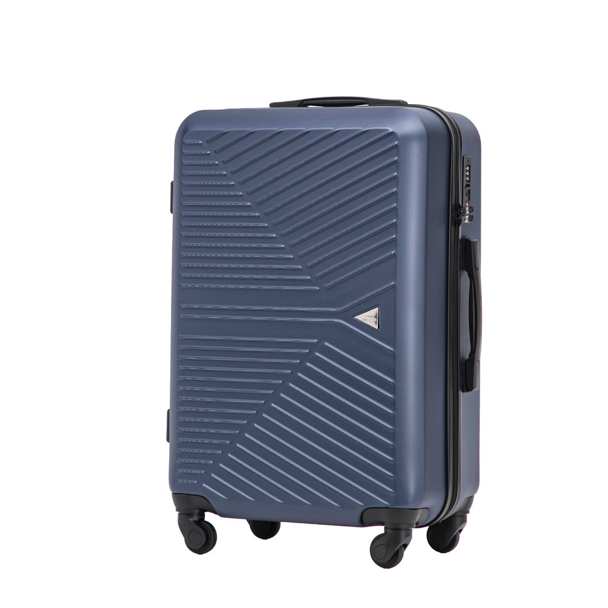 Zestaw walizek WINGS Merlin 3 szt. z 100% poliwęglanu DARK BLUE