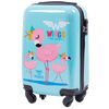 WINGS KIDS Walizka kabinowa twarda Jay Flamingo 18"