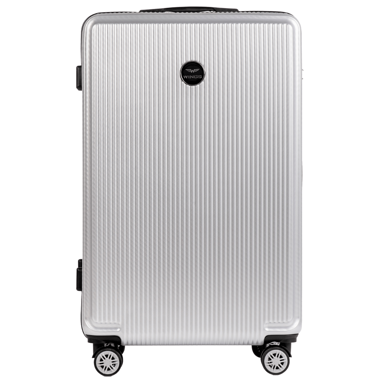 Walizka duża Wings PC African Eagle 28'' SILVER