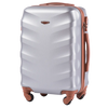 Walizka kabinowa twarda Wings Albatross 20" SILVER WHITE