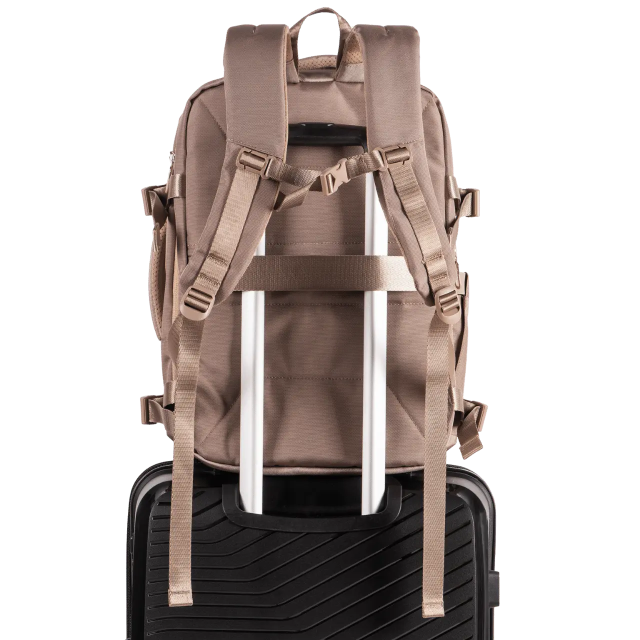 WINGS Plecak wielofunkcyjny SKYLARK poszerzany BLACK SKYLARK COLLECTION