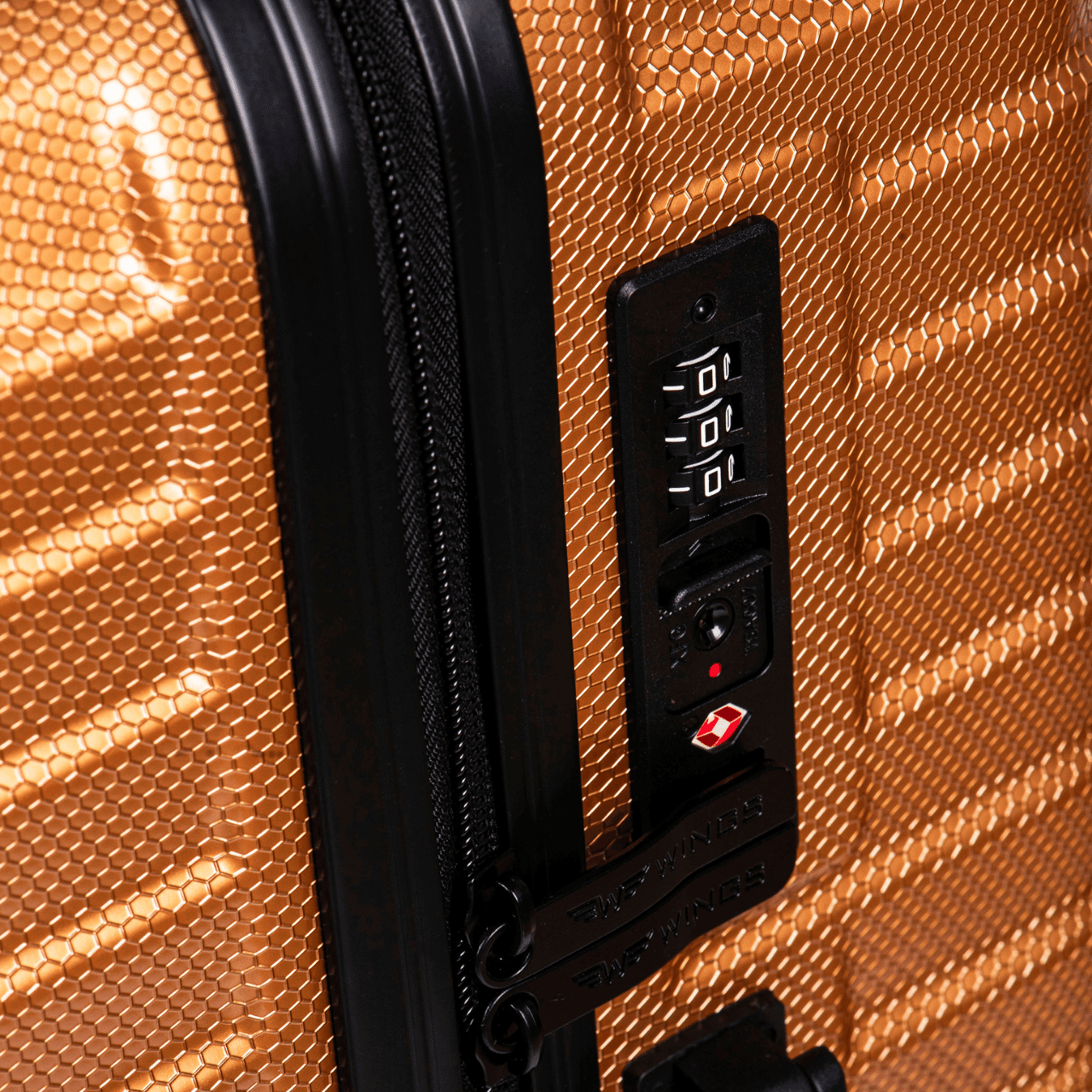 Walizka DUŻA WINGS PC SEA EAGLE 28" GOLD