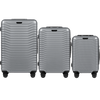 Zestaw 3 walizek Wings PC Sea Eagle SILVER