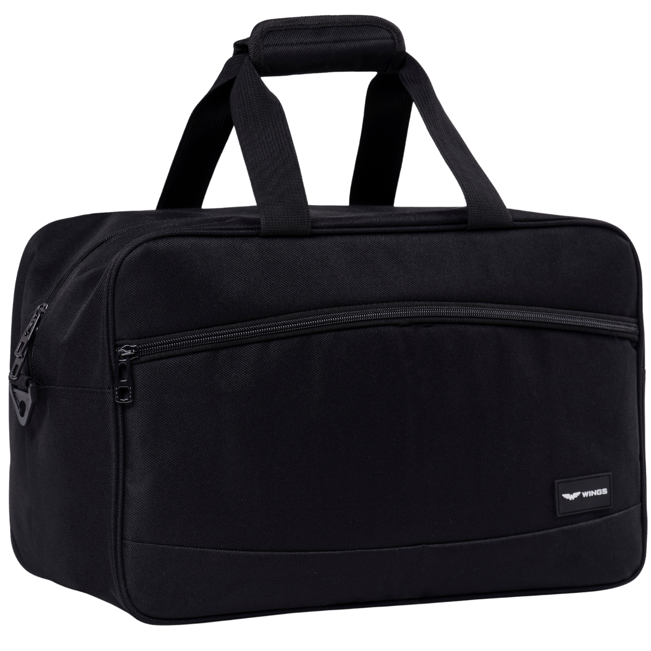WINGS Podręczna Torba PODRÓŻNA kabinowa BLACK WINGSBRAND