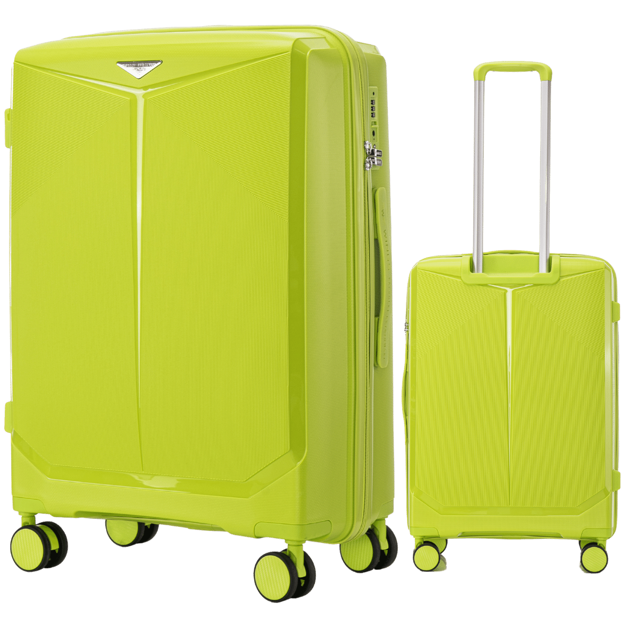 Komplet 3 walizek Wings x Paprocki Brzozowski COCKATIEL – GREEN
