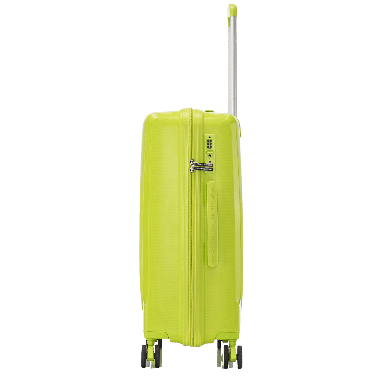 Komplet 3 walizek Wings x Paprocki Brzozowski COCKATIEL – GREEN