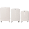 Komplet 3 walizek Wings x Paprocki Brzozowski COCKATIEL – WHITE