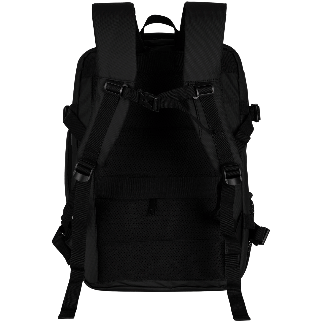 Wielofunkcyjny plecak z poszerzeniem VIREO 002 - BLACK VIREO COLLECTION