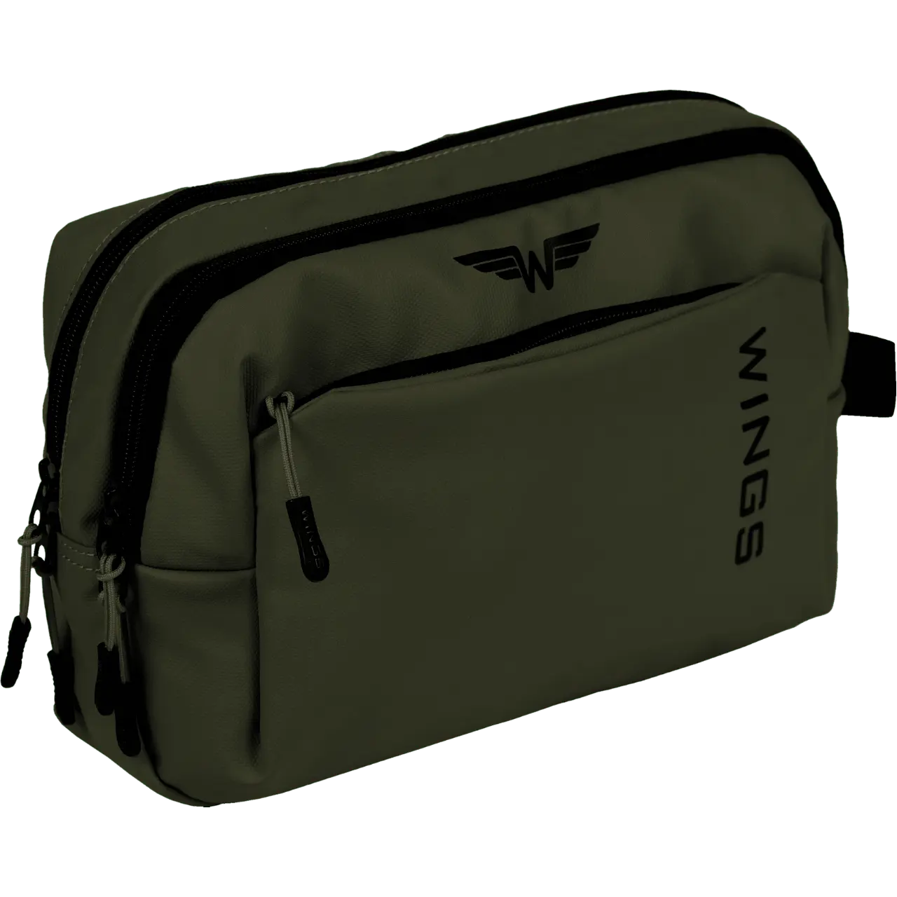 WINGS Kosmetyczka podróżna ROOK dark green ROOK COLLECTION