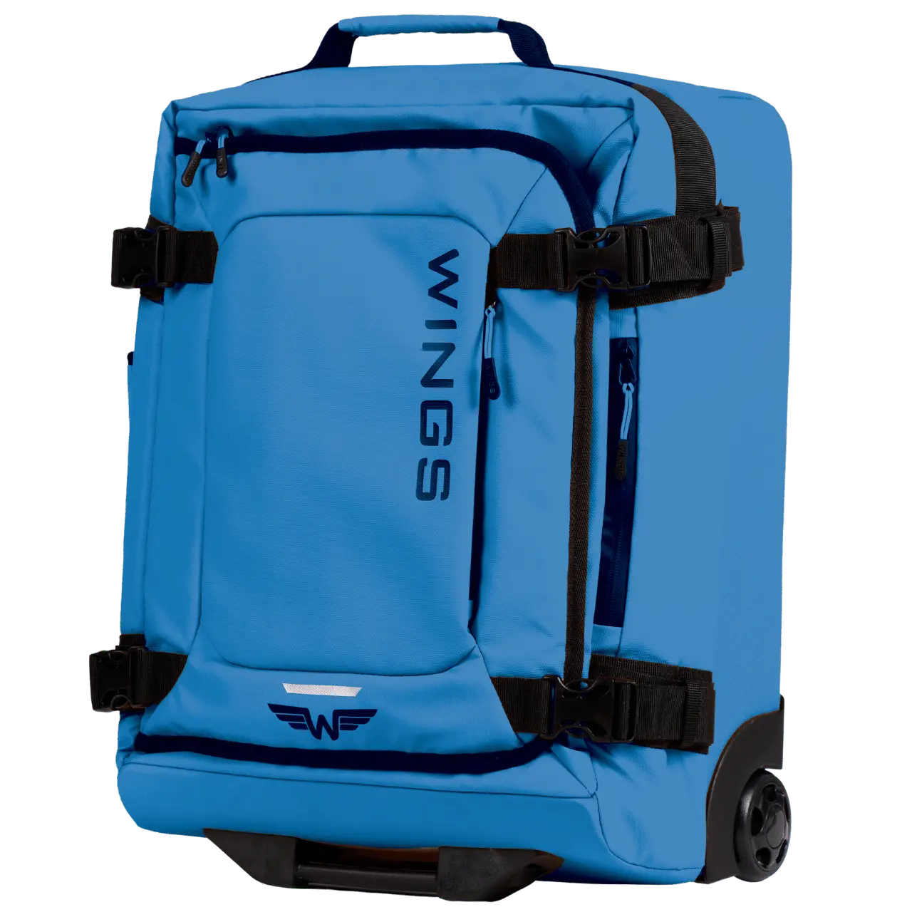 WINGS Walizka miękka Mała kabinowa 20" ROOK blue ROOK COLLECTION