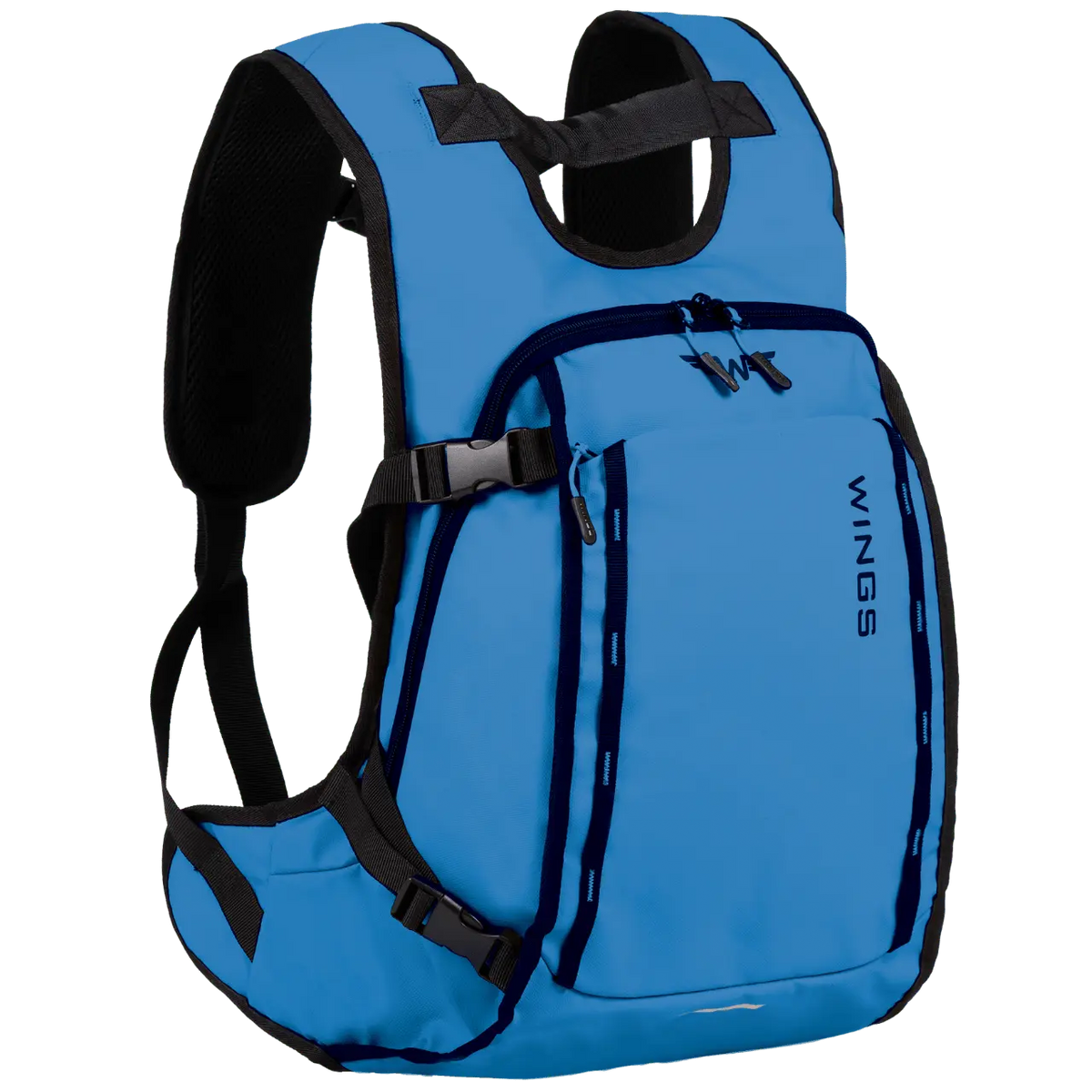 WINGS Komplet walizek miękkich 7w1 ROOK blue ROOK COLLECTION