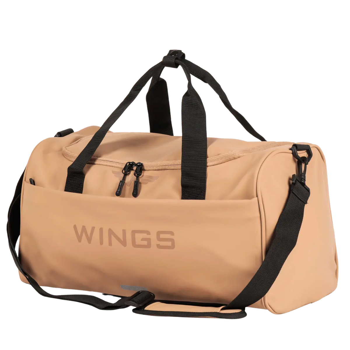WINGS Komplet walizek miękkich 4w1 STORK Cappuccino STORK COLLECTION