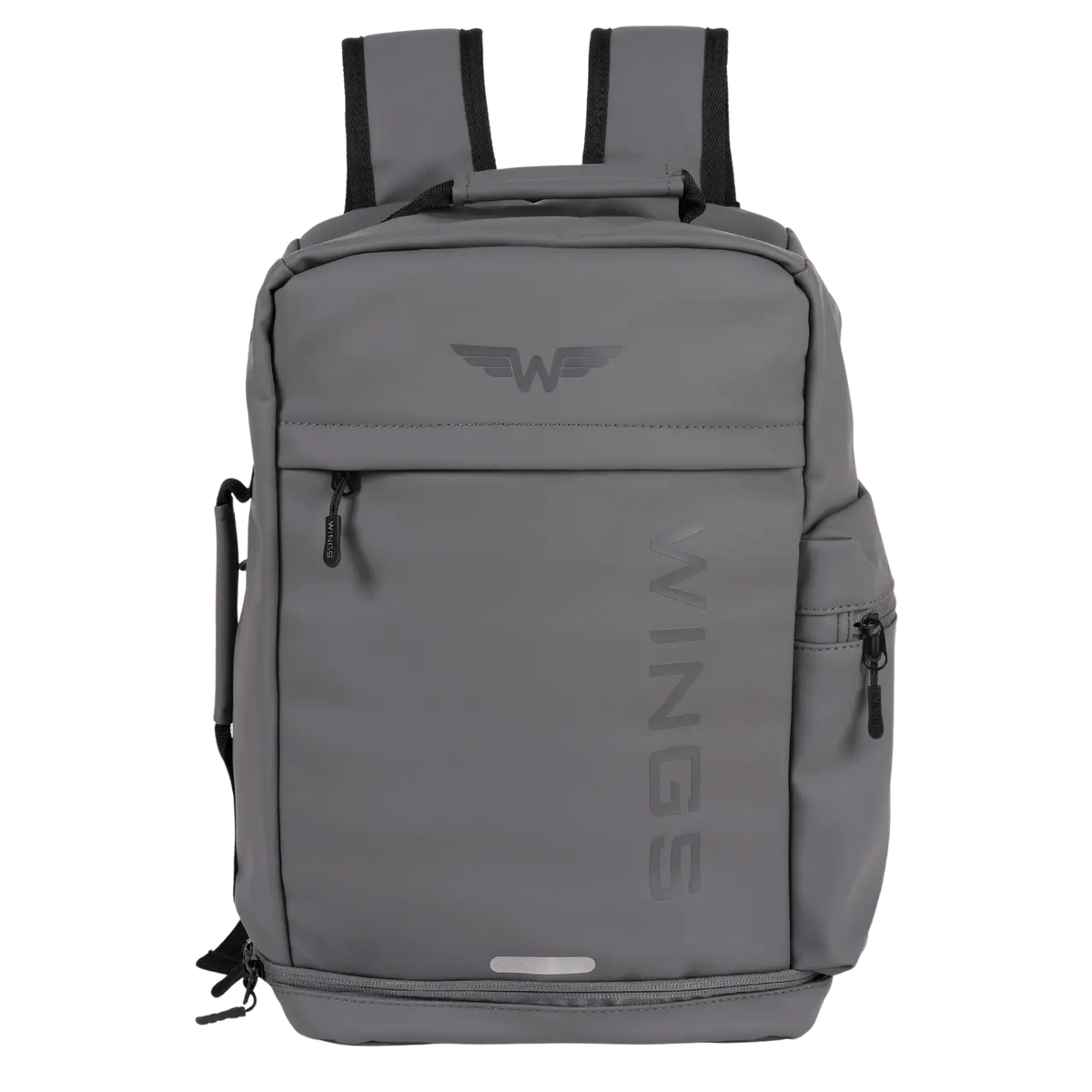 WINGS Komplet walizek miękkich 4w1 STORK Grey STORK COLLECTION