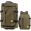 WINGS Komplet podróżny 2w1 plecak + walizka S 20" PARTRIGE Dark Green