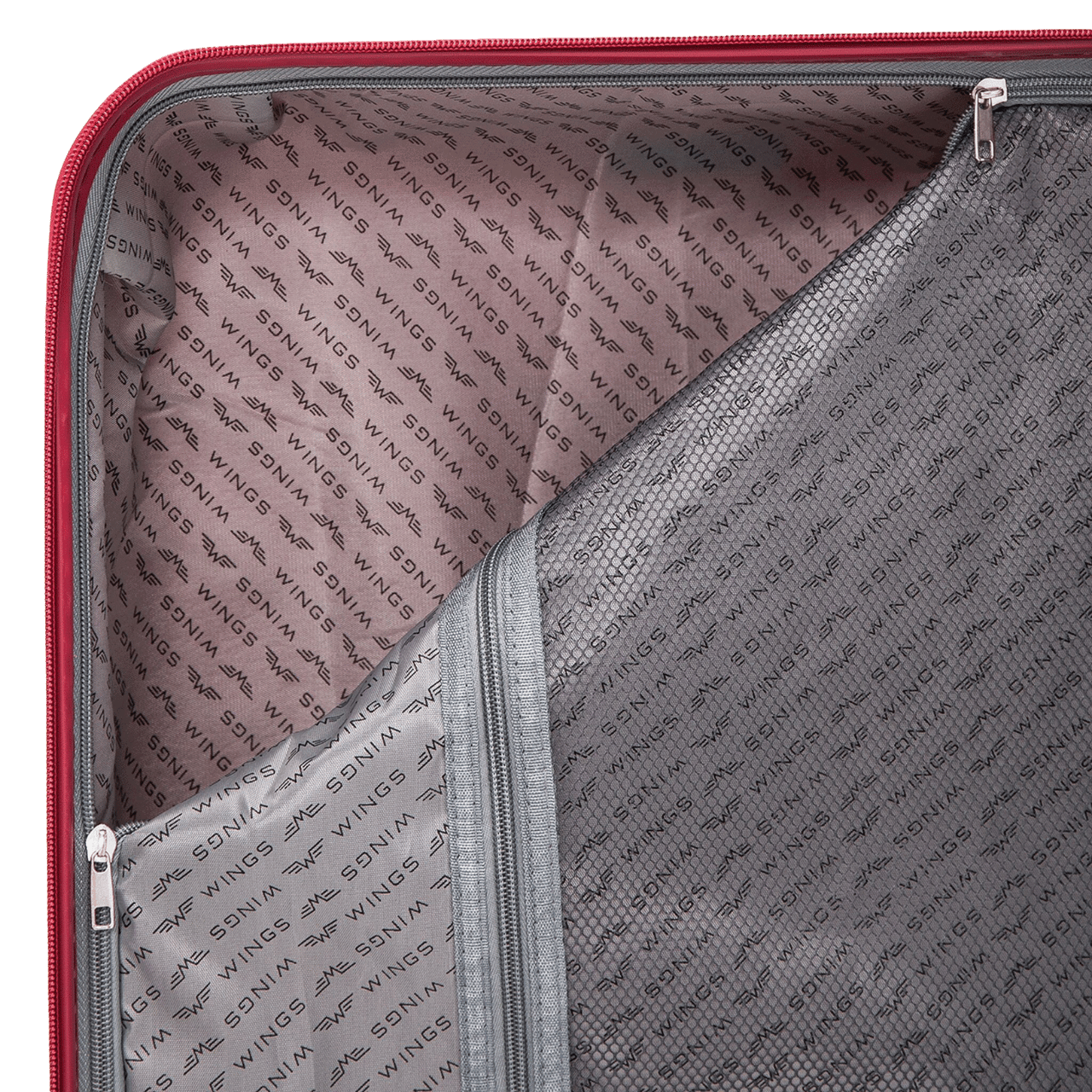 Zestaw 3 walizek Wings PHOENIX polipropylen CHAMPAGNE