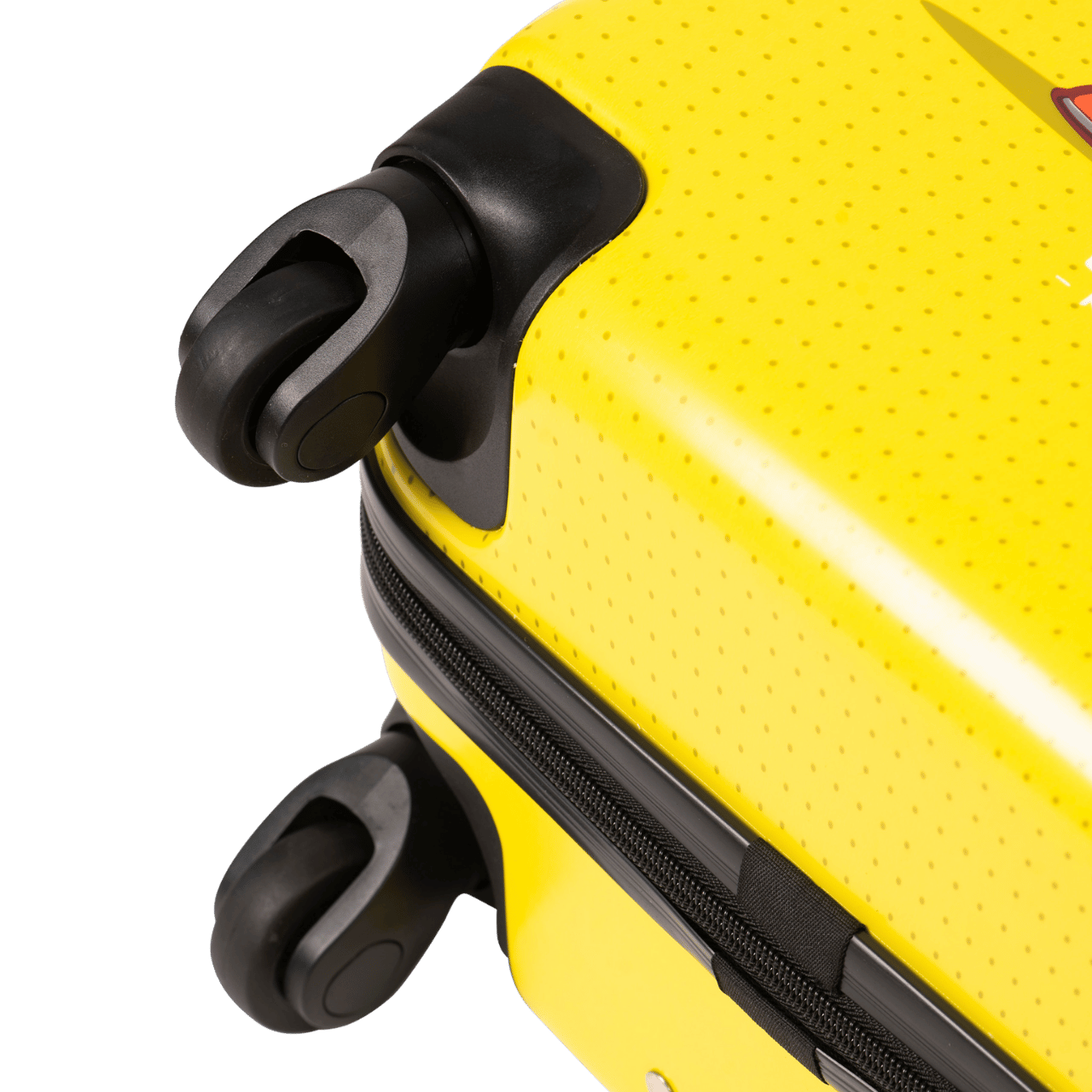 WALIZKA KIDS KABINOWA TWARDA WINGS YELLOW ROBOT S 20"