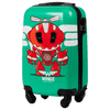WALIZKA KIDS KABINOWA TWARDA WINGS GREEN ROBOT XS 18"