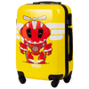 WALIZKA KIDS KABINOWA TWARDA WINGS YELLOW ROBOT S 20"