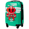 WALIZKA KIDS KABINOWA TWARDA WINGS GREEN ROBOT S 20"