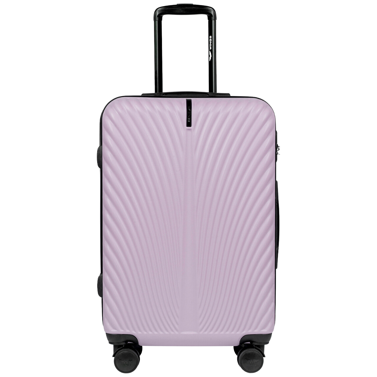 Komplet 4 WALIZEK Wings SWAN LIGHT PURPLE SWAN COLLECTION