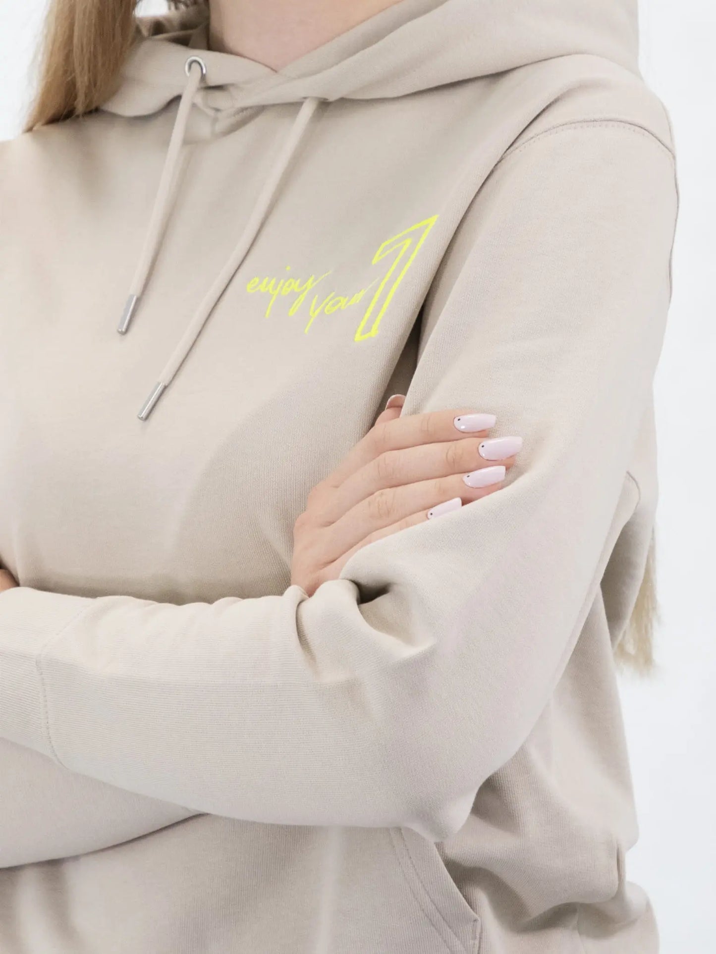 Beżowa Bluza OVERSIZE z haftem Wings x Paprocki & Brzozowski UNISEX WINGS X PAPROCKI BRZOZOWSKI