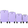 ZESTAW 4 WALIZEK WINGS EGRET LIGHT PURPLE