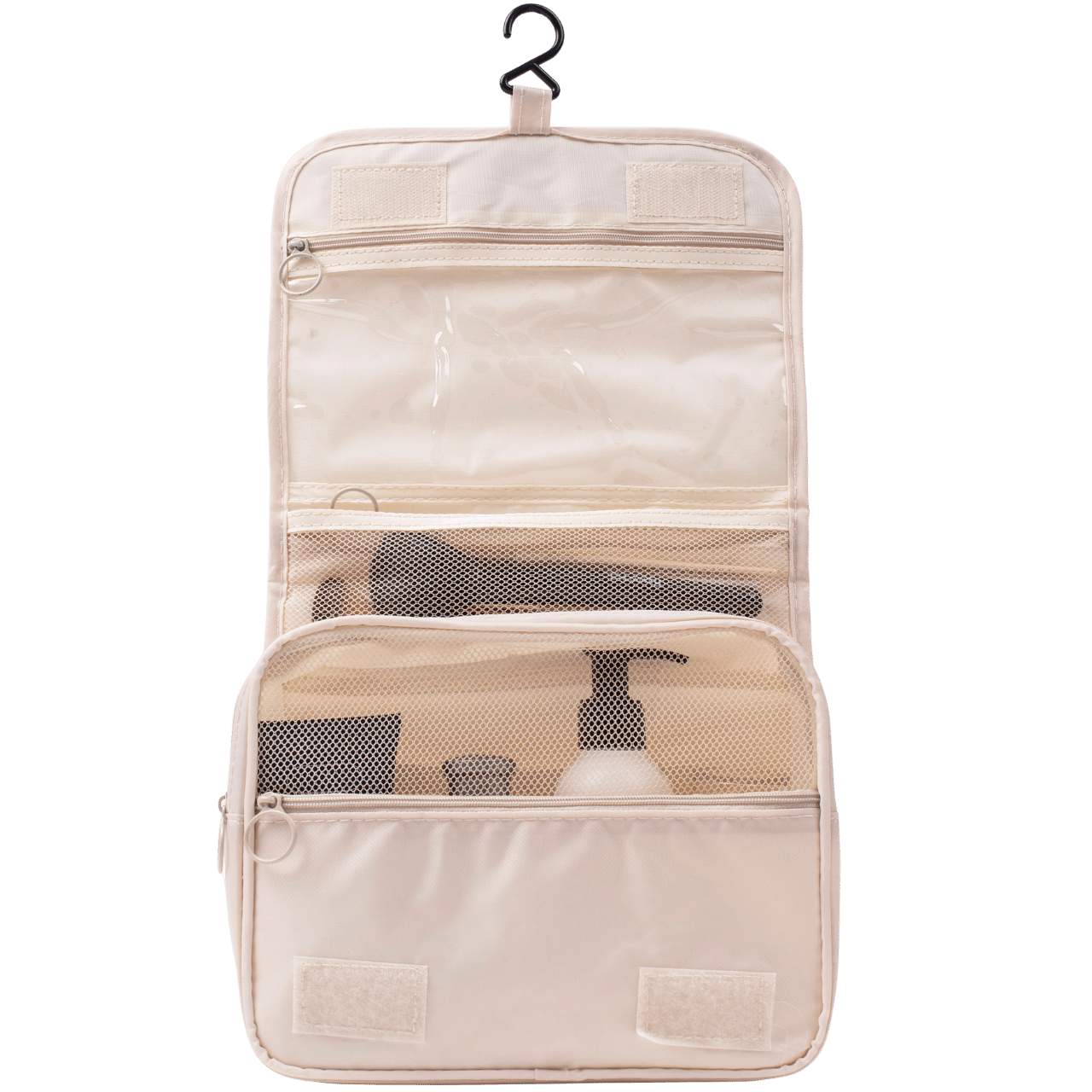 Kosmetyczka podróżna wisząca BEIGE