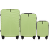 Komplet 3 WALIZEK (z 18") Wings SWAN PISTACHIO