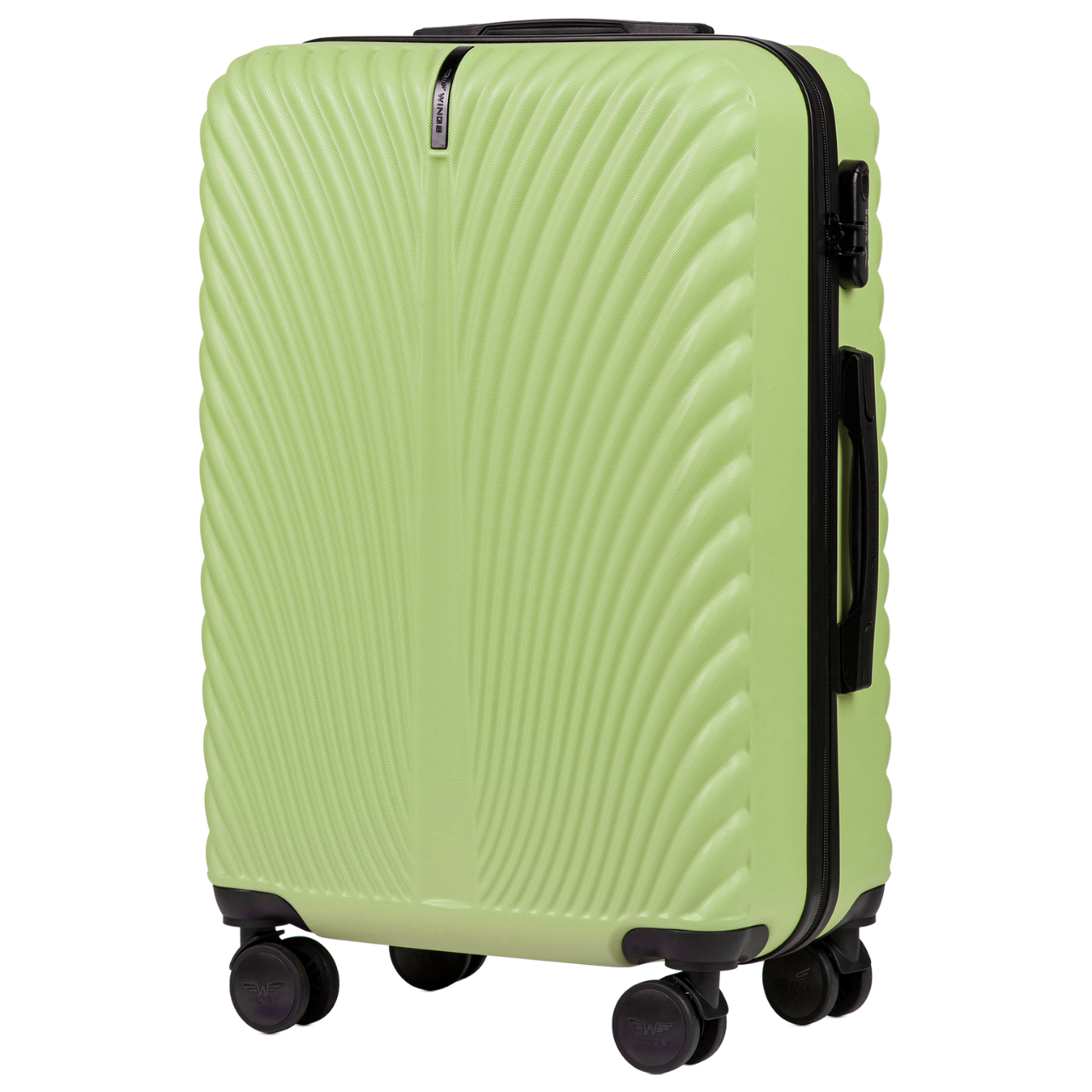 Komplet 3 WALIZEK (z 18") Wings SWAN PISTACHIO SWAN COLLECTION