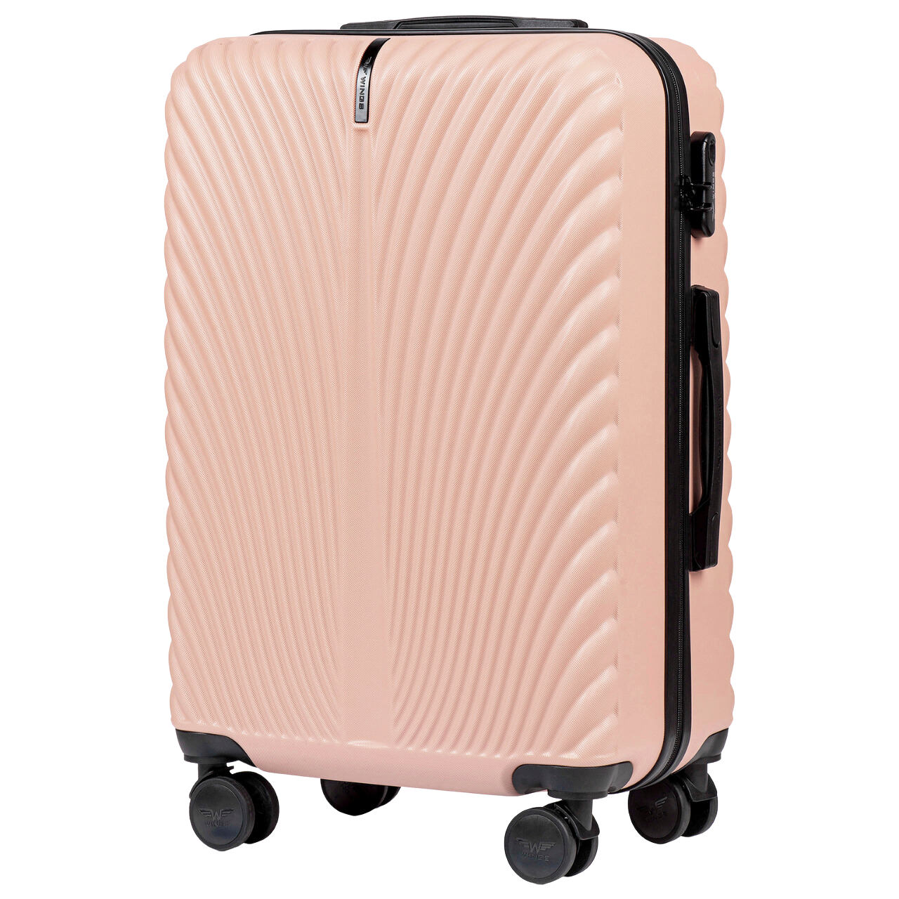Komplet 3 WALIZEK (z 18") Wings SWAN PINK SWAN COLLECTION