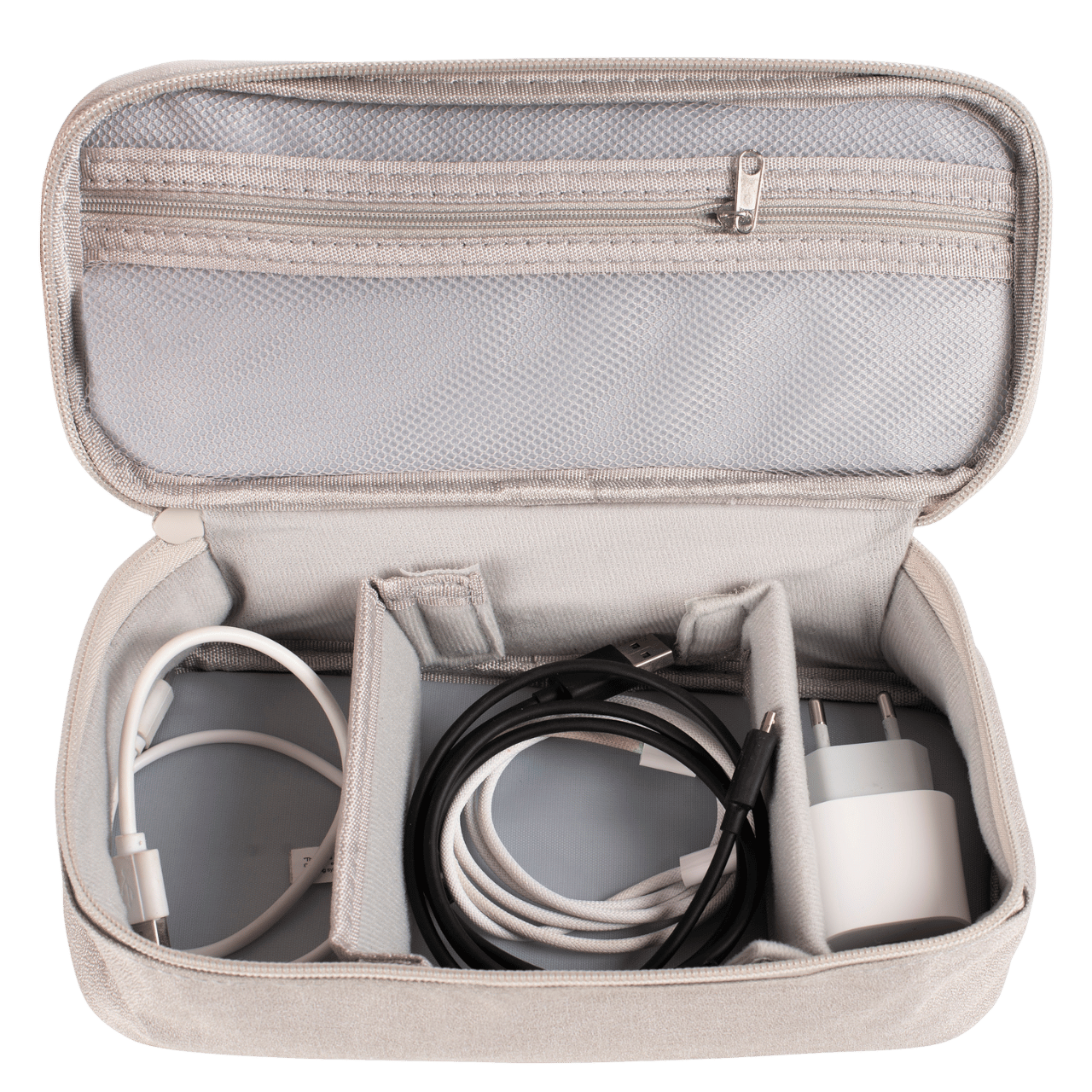 Organizer podróżny na kable L GREY TRAVEL MUST HAVE