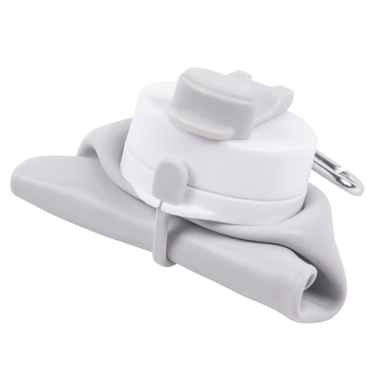 WINGS Butelka podróżna BIDON 550ml GREY TRAVEL MUST HAVE