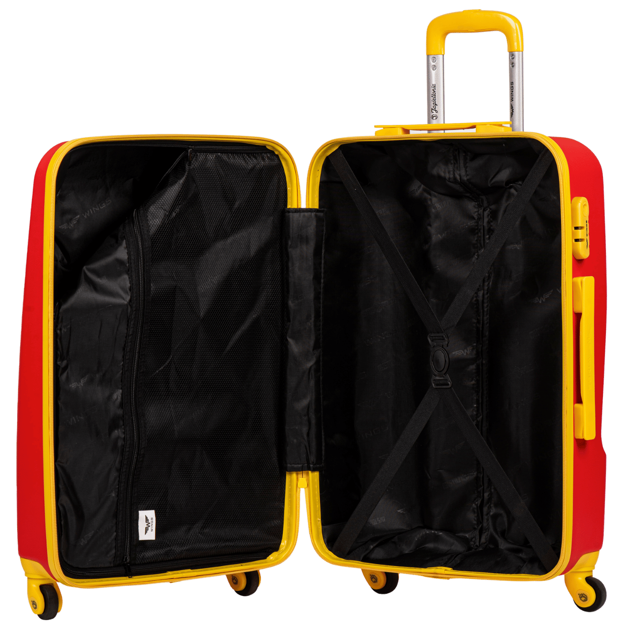 Walizka kabinowa Wings x Jagiellonia 20" RED