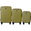ZESTAW 3 WALIZEK WINGS EGRET TEA GREEN