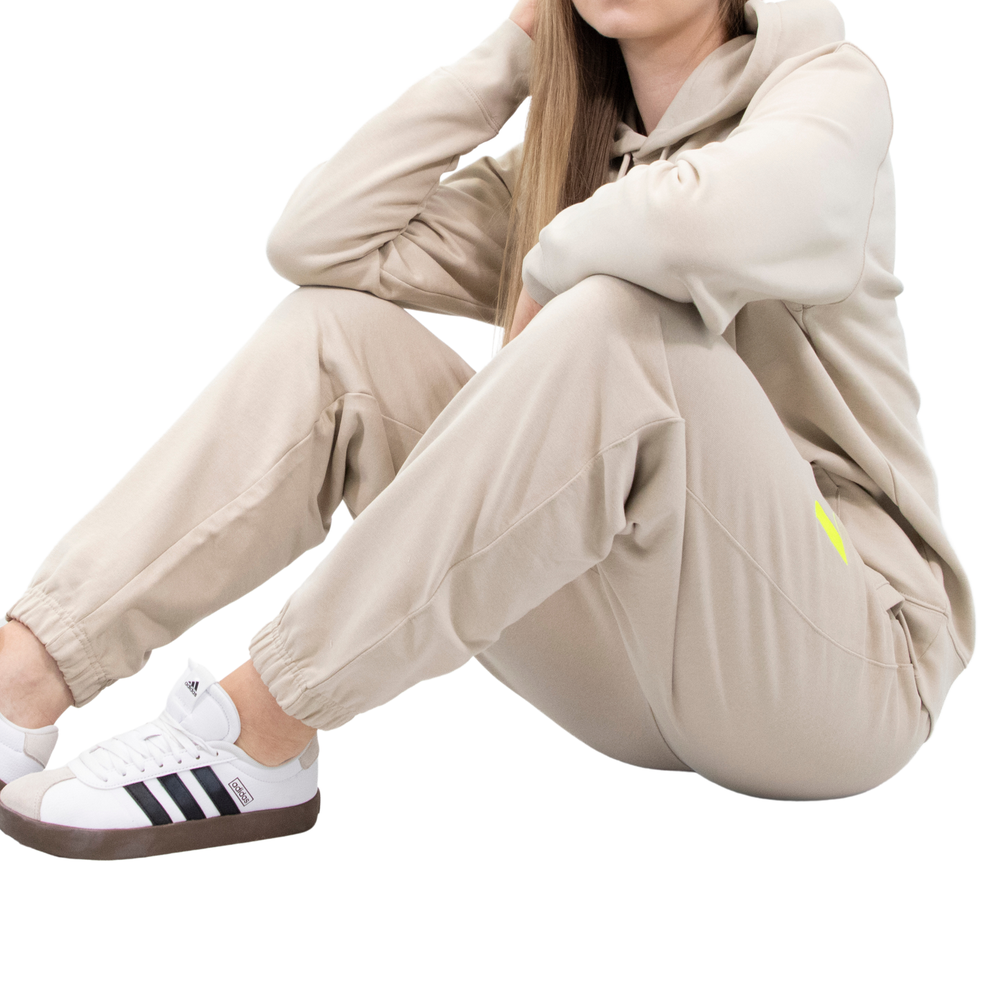 Beżowe Dresy OVERSIZE z haftem “7” Wings x Paprocki & Brzozowski UNISEX WINGS X PAPROCKI BRZOZOWSKI