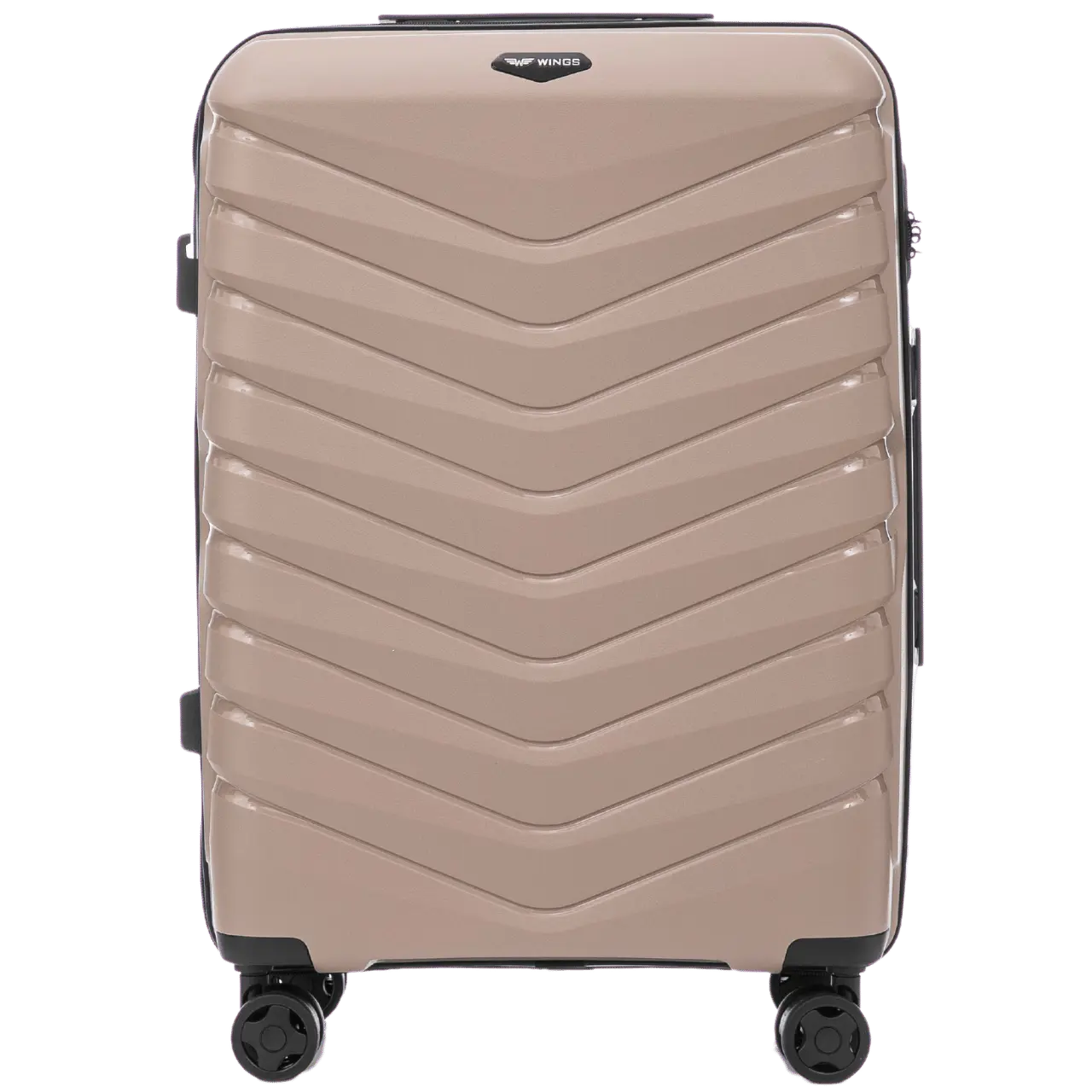 Zestaw 3 walizek Wings PHOENIX 2.0 polipropylen CHAMPAGNE PHOENIX COLLECTION