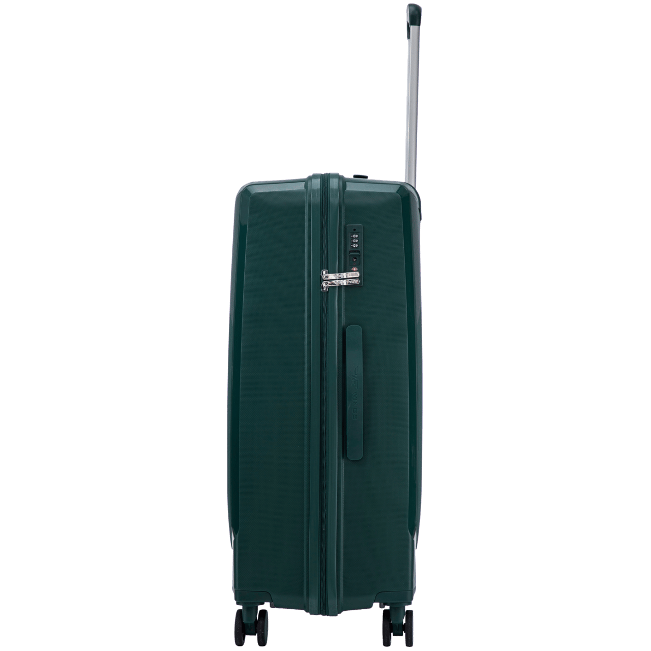 Walizka średnia Wings COCKATIEL polipropylen 24" DARK GREEN