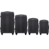 Komplet 4 walizek Wings KESTREL BLACK