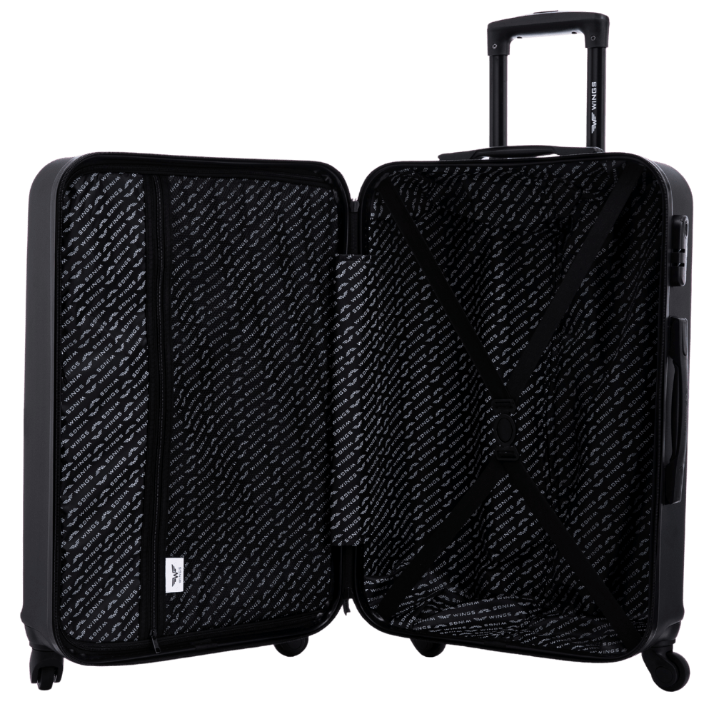 Walizka kabinowa Wings 20" HARRIER Black
