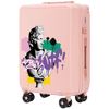 Walizka kabinowa Wings ABS+ 20" Customized SOFT PINK ZEUS