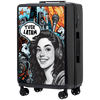 Walizka średnia Wings x TUSE Customized 24" GIRL BLACK