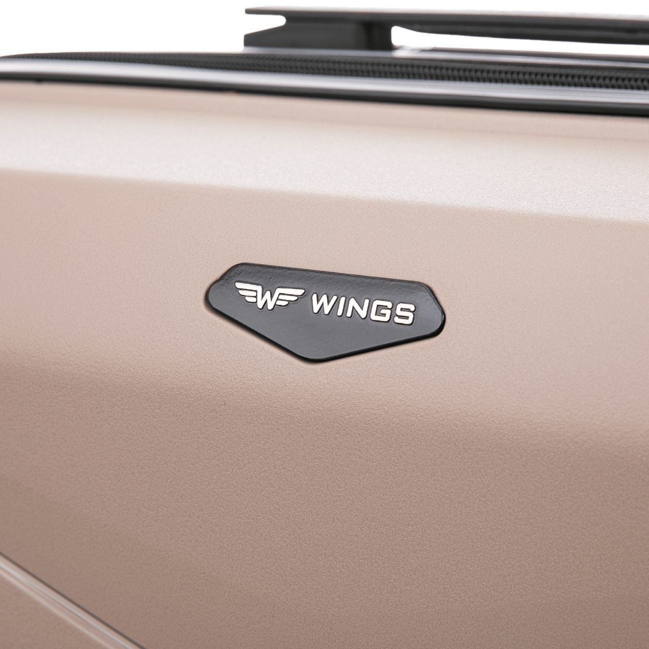 Walizka średnia Wings PHOENIX 2.0 polipropylen 24" CHAMPAGNE