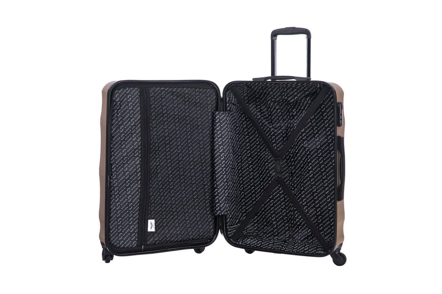 Walizka KABINOWA WINGS ABS+ VULTURE 20" Champagne